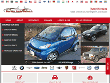 Tablet Screenshot of bartonautosales.com